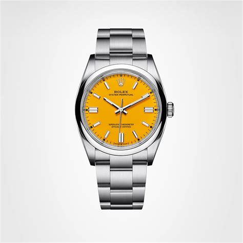 rolex oyster perpetual amarillo|rolex oyster perpetual models.